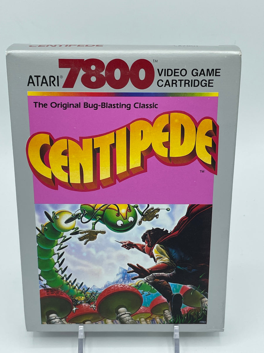 Centipede (Atari 7800) - CIB w/ Warranty Card – CartCommandos.com