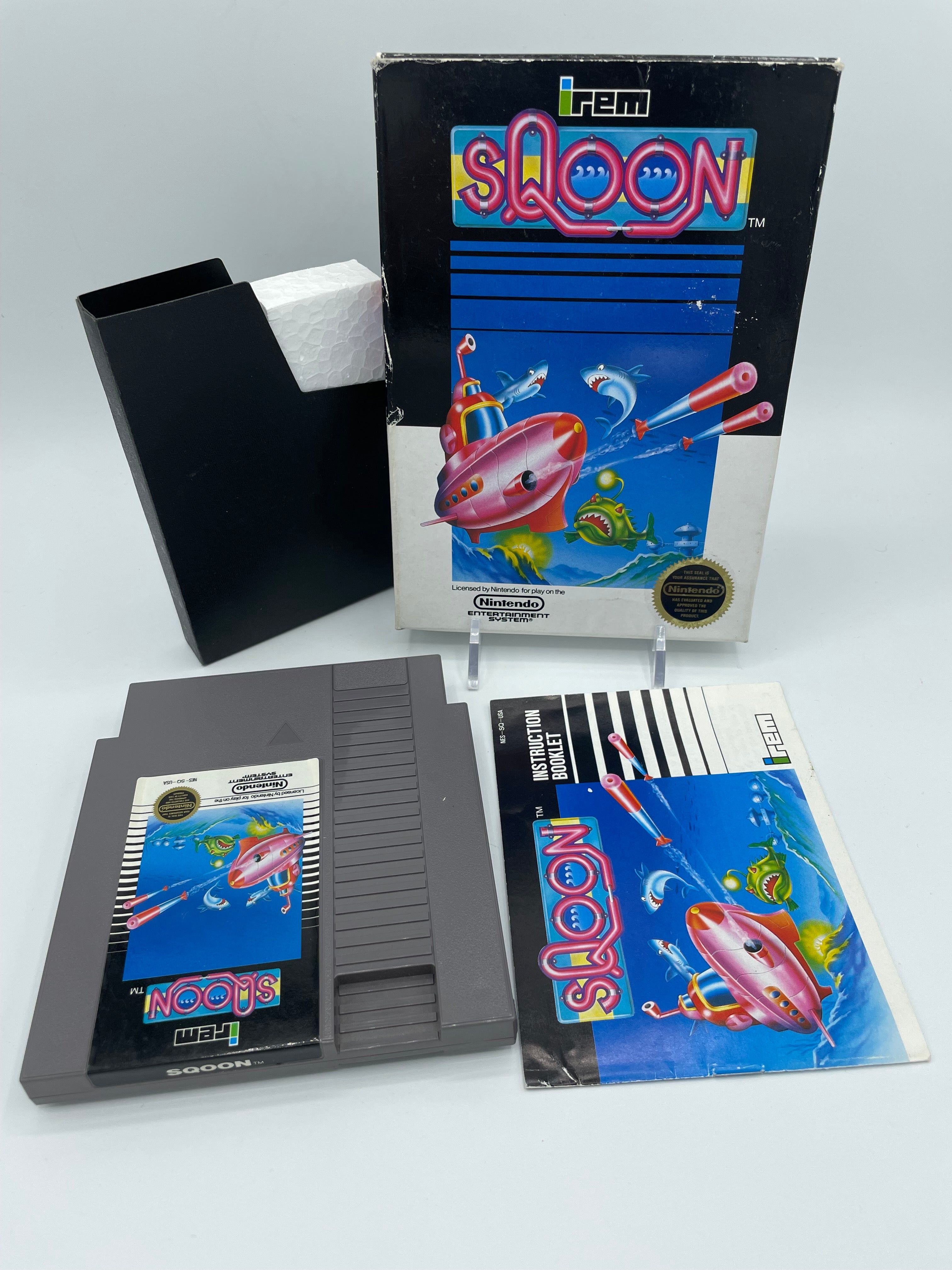 Sqoon (NES) - CIB – CartCommandos.com